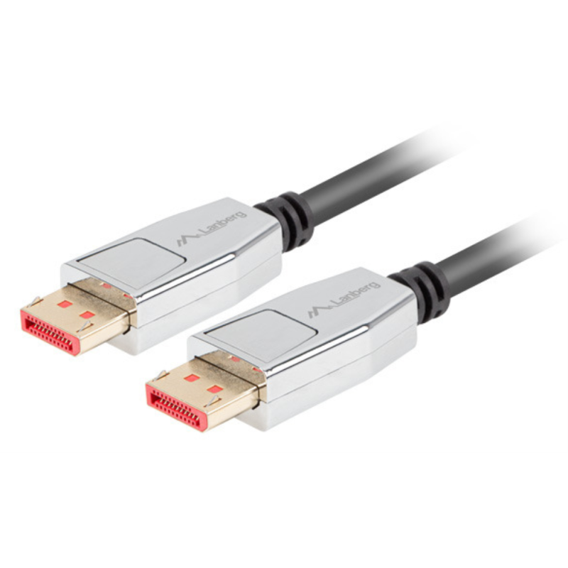 CABLE DISPLAYPORT LANBERG 20 PIN V14 8K 1M NEGRO