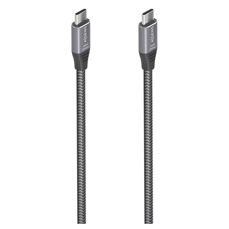 CABLE USB 32 AISENS GEN2X2 ALUMINIO 8K30HZ 5A 100W C M C M 30M