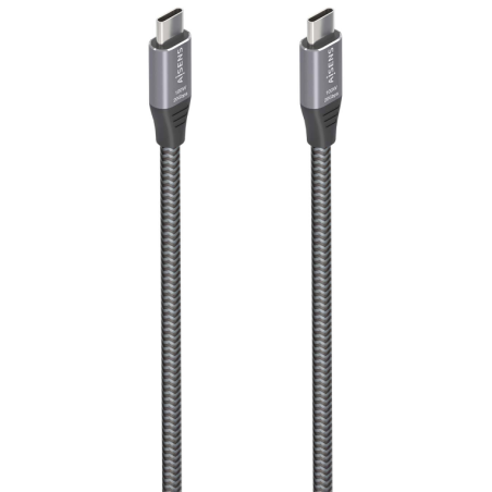 CABLE USB 32 AISENS GEN2X2 ALUMINIO 8K30HZ 5A 100W C M C M 30M