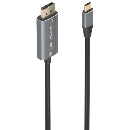 CABLE CONVERSOR AISENS BIDIRECCION USB C A DISPLAYPORT 8K60HZ 18M