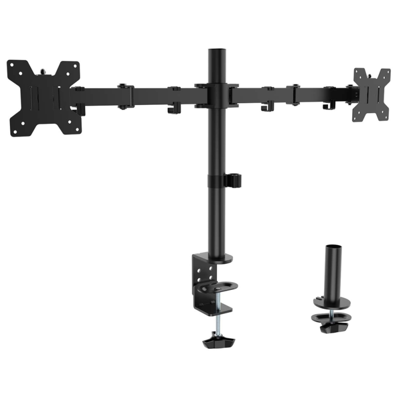 SOPORTE MONITOR AISENS MESA ECO GIRA INCLI MONITOR 10KG 3 PIV 2 BRAZOS 17 32