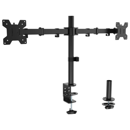 SOPORTE MONITOR AISENS MESA ECO GIRA INCLI MONITOR 10KG 3 PIV 2 BRAZOS 17 32