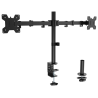 SOPORTE MONITOR AISENS MESA ECO GIRA INCLI MONITOR 10KG 3 PIV 2 BRAZOS 17 32