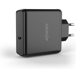 CARGADOR AISENS PD30 QC30 1 PUERTO 1XUSB C 60W NEGRO