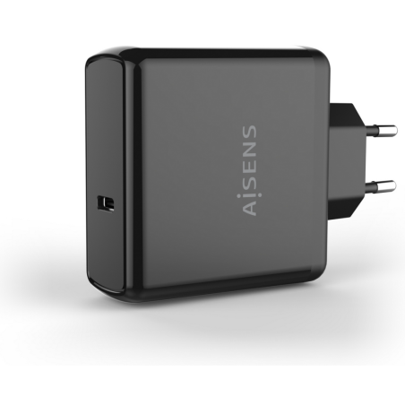 CARGADOR AISENS PD30 QC30 1 PUERTO 1XUSB C 60W NEGRO