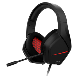 AURICULAR GAMNG KROM KOPA MOVE ESTEREO NEGRO ROJO