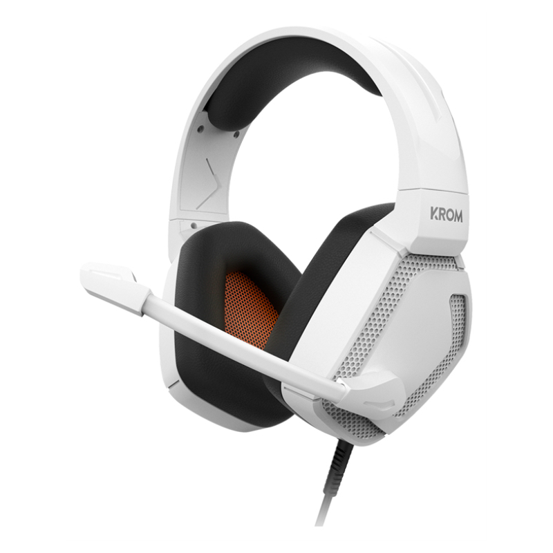 AURICULAR GAMING KROM KOPA PRO STEREO BLANCO