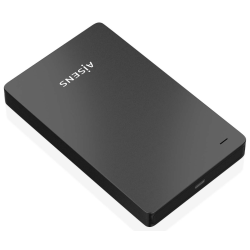CAJA HD EXTERNA AISENS 25 95MM SATA A USB C USB31 GEN1 NEGRA