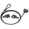 CABLE SEGURIDAD AISENS CERRADURA LLAVE 15M