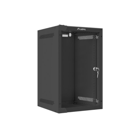 ARMARIO LANBERG MURAL RACK 10 9U 280X310 FLAT PACK NEGRO