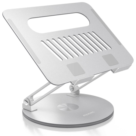 SOPORTE DE SOBREMESA AISENS XL GIRATORIO AJUSTABLE PORTATIL 10 17