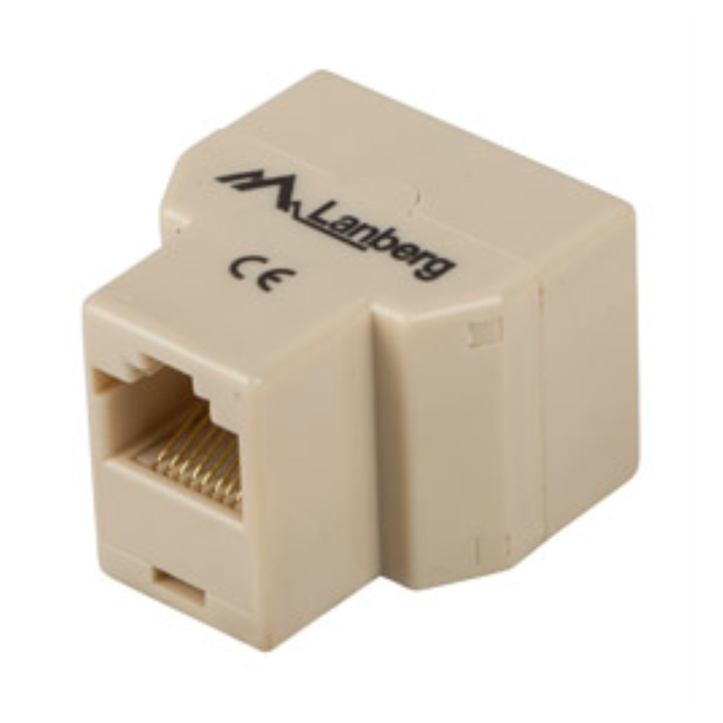 ADAPTADOR LANBERG SPLITTER UTP 1XRJ45 A 2XRJ45