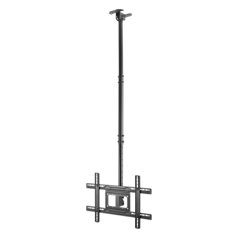 SOPORTE TECHO AISENS GIRATORIO INCLINABLE EXTENSIBLE MONITOR TV 50KG 37 80 NEGRO