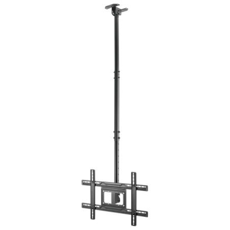 SOPORTE TECHO AISENS GIRATORIO INCLINABLE EXTENSIBLE MONITOR TV 50KG 37 80 NEGRO