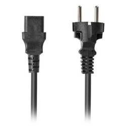 CABLE DE ALIMENTACION LANBERG SCHUKO CEE 7 7 A IEC320 C13 18M VDE RECTO