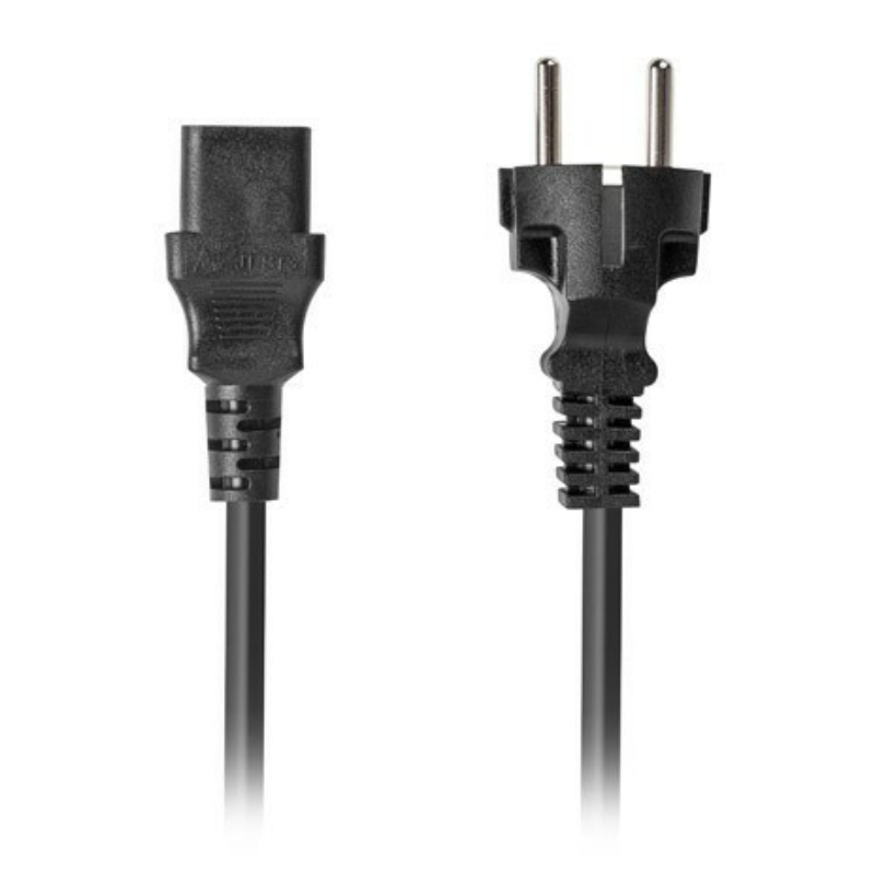 CABLE DE ALIMENTACION LANBERG SCHUKO CEE 7 7 A IEC320 C13 18M VDE RECTO