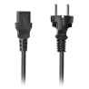 CABLE DE ALIMENTACION LANBERG SCHUKO CEE 7 7 A IEC320 C13 18M VDE RECTO