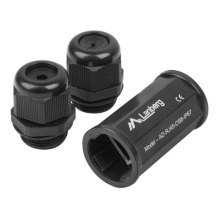 ADAPTADOR LANBERG CAT6 FTP RJ45 ESTANCO IP67