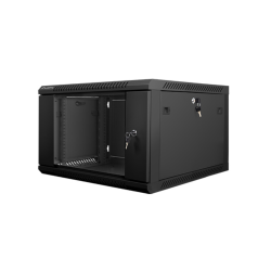 ARMARIO RACK LANBERG 6U 600X600X368 AUTO ENSAMBLADO 19 HASTA 60 KG NEGRO
