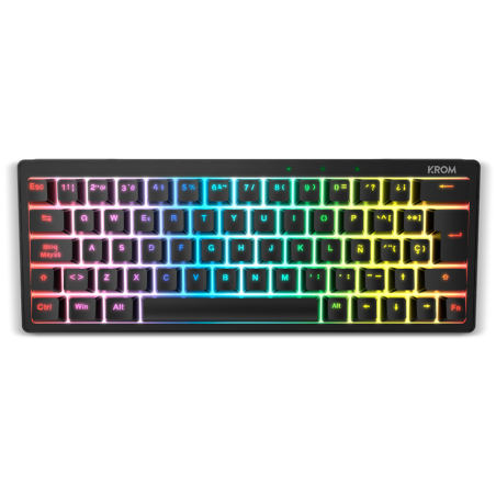 KROM KREATOR MINI TECLADO MECANICO RGB