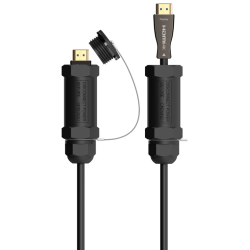 CABLE HDMI AISENS V21 OPTICO ACTIVO AOC ARMADURA 8K60HZ M M 20M NEGRO