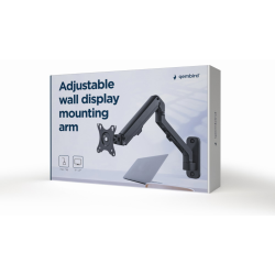 BRAZO DE MONTAJE GEMBIRD PARA PANTALLA DE PARED AJUSTABLE HASTA 27 7KG