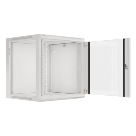 ARMARIO LANBERG MURAL RACK 10 12U 600X600 FLAT PACK GRIS