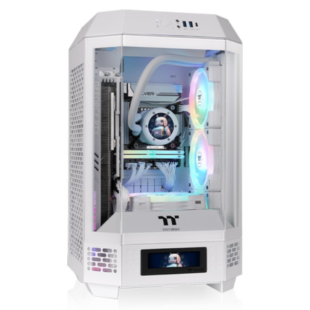 CAJA THERMALTAKE MINI ITX TOWER 250 2XVENT 120MM BLANCO SNFUENTEA