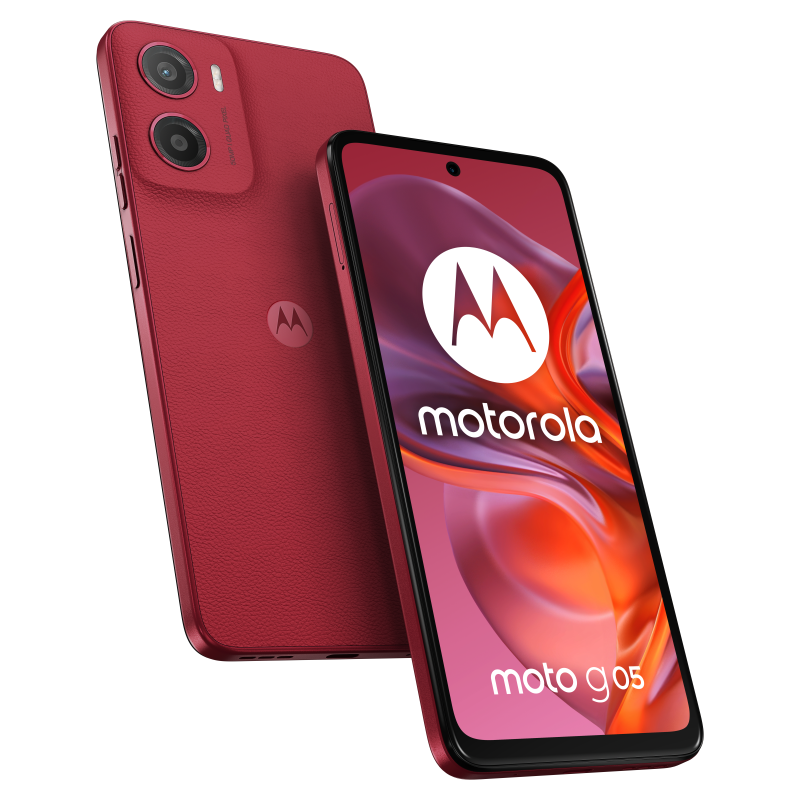 SMARTPHONE MOTOROLA MOTO G05 4G 4GB 128GB PLUM RED