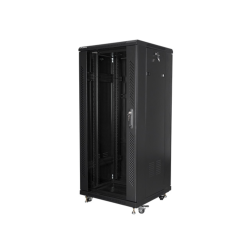 ARMARIO LANBERG RACK 19 27U 600X600 FLAT PACK BLACK NEGRO
