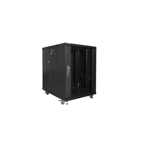 ARMARIO LANBERG RACK 19 15U 600X800 FLAT PACK BLACK NEGRO