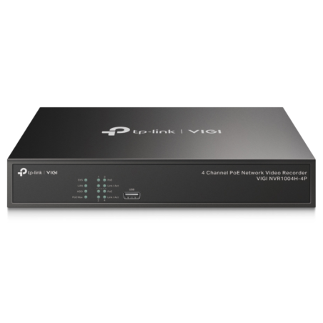 NVR VIGI TP LINK VIGI NVR1004H 4P 04ch PoE BAY 1HDD H265