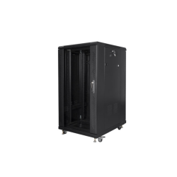 ARMARIO LANBERG RACK 19 22U 600X800 FLAT PACK BLACK NEGRO