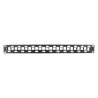 PATCH PANEL LANBERG 24PUERTOS 1U RACK 19 ESCALONADO ORGANIZADOR MOD KEYSTONE BK