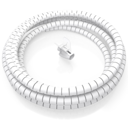 ORGANIZADOR CABLE AISENS EN ESPIRAL 25MM BLANCO 10M