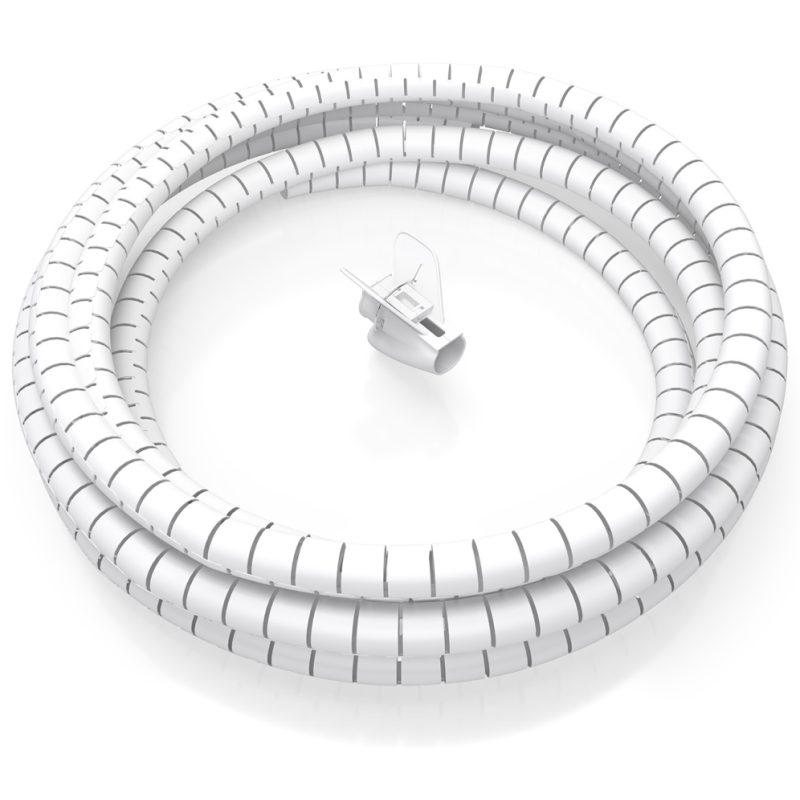 ORGANIZADOR CABLE AISENS EN ESPIRAL 25MM BLANCO 10M