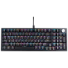 TECLADO GAMING XPG SORCERER ES USB RETROILUMINADO MECANICO NEGRO