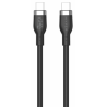 HYPER 2M SILICONE 240W USB C CHARGING CABLE BLACK