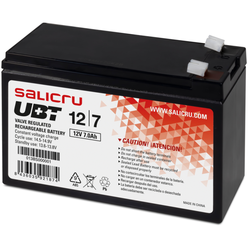 BATERIA SAI SALICRU UBT 12 7