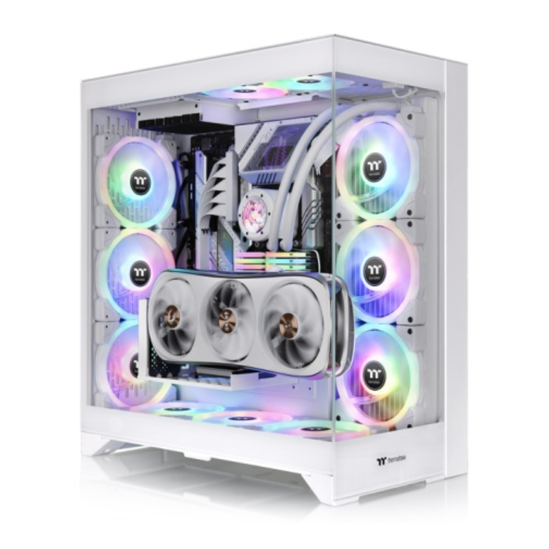 CAJA THERMALTAKE CTE E600 MX SNOW ATX 2XUSB 30 SIN FUENTE BLANCO
