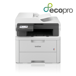 IMPRESORA BROTHER MULTIFUN LASER LED COLOR MFCL3740CDWE WIFI FAX DUPLEX BLANCA