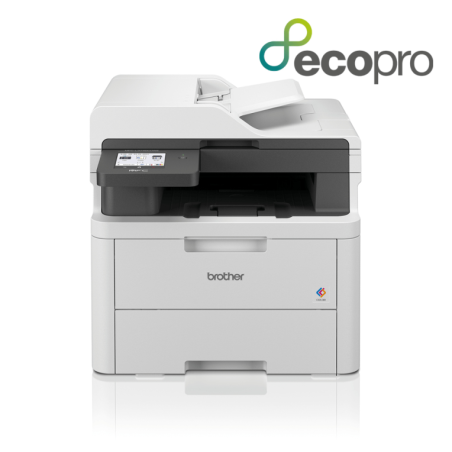 IMPRESORA BROTHER MULTIFUN LASER LED COLOR MFCL3740CDWE WIFI FAX DUPLEX BLANCA