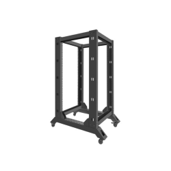 ARMARIO LANBERG ABIERTO RACK 19 22U 600X800 NEGRO