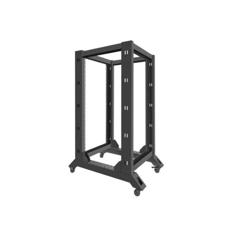 ARMARIO LANBERG ABIERTO RACK 19 22U 600X800 NEGRO