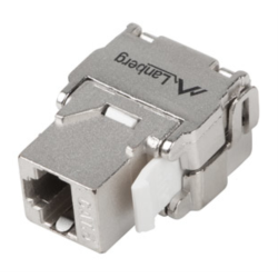 CONECTOR KEYSTONE LANBERG TOOLLESS RJ45 A LSA CAT6 FTP 180 GRADOS