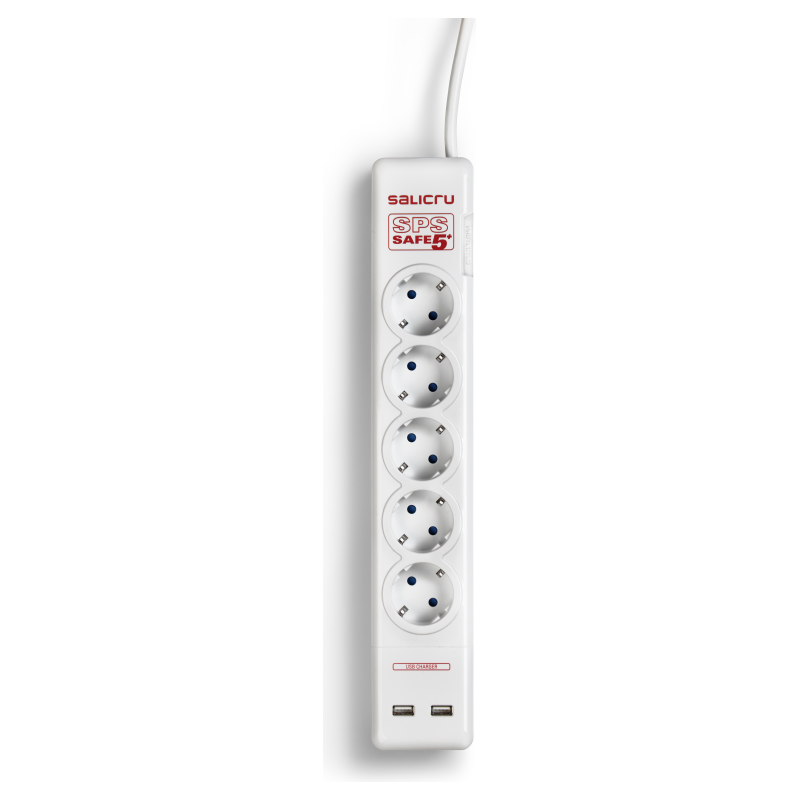 REGLETA SALICRU SAFE 5 CON 2 USB