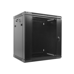 ARMARIO LANBERG MURAL RACK 19 12U 600X450 FLAT PACK V2 NEGRO
