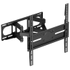 SOPORTE AISENS PARED ECO GIRA INCLI NIVELA MONITOR 40KG 32 70 NEGRO