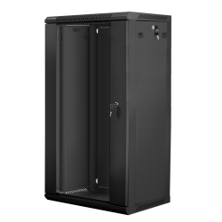 ARMARIO LANBERG MURAL RACK 19 22U 600X450 FLAT PACK V2 NEGRO