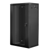 ARMARIO LANBERG MURAL RACK 19 22U 600X450 FLAT PACK V2 NEGRO